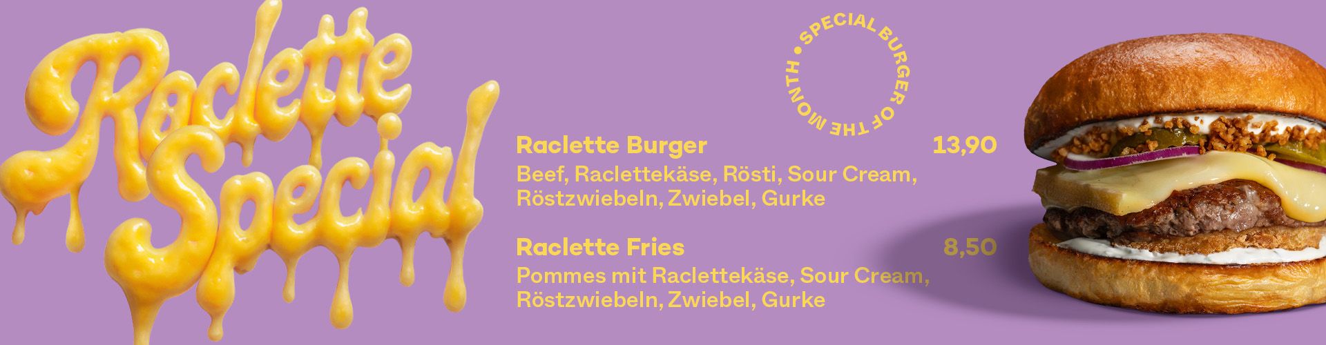 Raclette Special Angebot