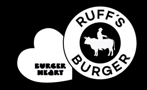 Grafik mit Logos von Ruff's und Burgerheart